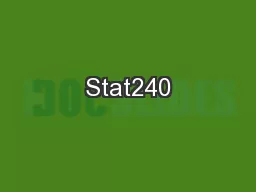 Stat240