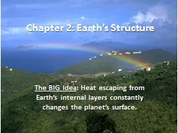 Chapter 2: Earth’s Structure
