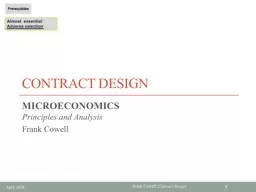 Contract Design