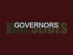 GOVERNORS