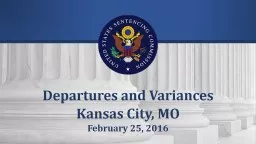 Departures and Variances