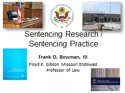 Sentencing Research / Sentencing Practice