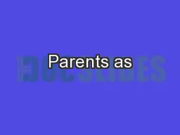 Parents as