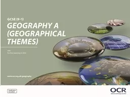 Geography A
