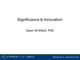 Significance & Innovation