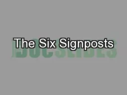 The Six Signposts