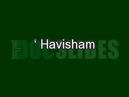 ‘ Havisham