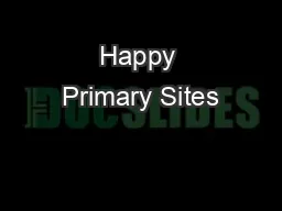 Happy Primary Sites
