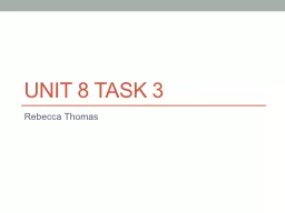 Unit 8 Task 3