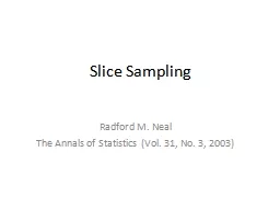 Slice Sampling