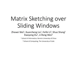 Matrix Sketching over Sliding Windows