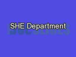 SHE Department