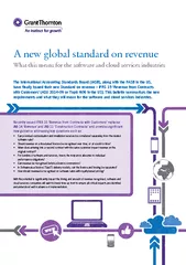 A new global standard on revenue What this means for t