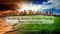 Teaching about Climate Change