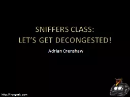Sniffers Class: