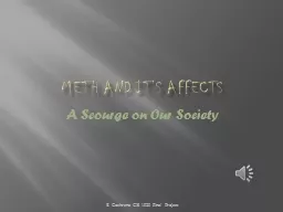 METH and It’s Affects
