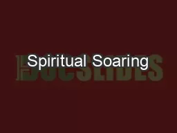 Spiritual Soaring