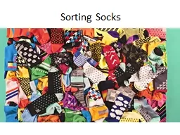 Sorting Socks
