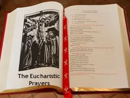 The Eucharistic Prayers