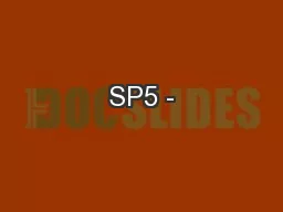 SP5 -