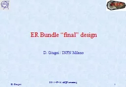 ER Bundle “final” design