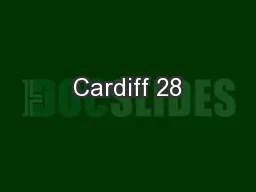 Cardiff 28