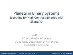 Planets in Binary Systems