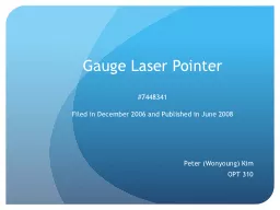 Gauge Laser Pointer
