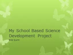 My School Based Science Development Project