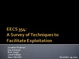 EECS 354: