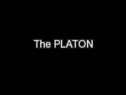The PLATON