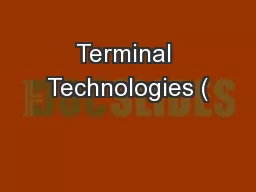 Terminal Technologies (