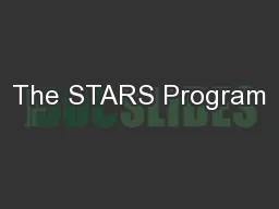 The STARS Program