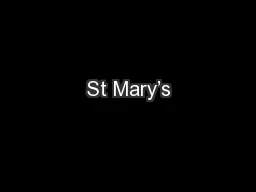 St Mary’s