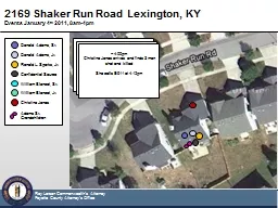 2169 Shaker Run Road Lexington,