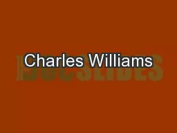 Charles Williams