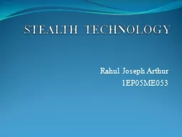 STEALTH TECHNOLOGY