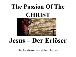 The Passion Of The CHRIST