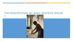 The Washwoman, by Isaac