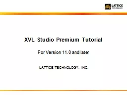 XVL Studio Premium Tutorial