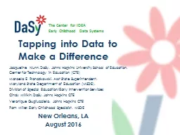 Tapping into Data to Make a Difference