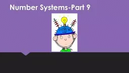 Number Systems-Part 10