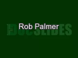 Rob Palmer