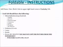 Foldable - INSTRUCTIONS