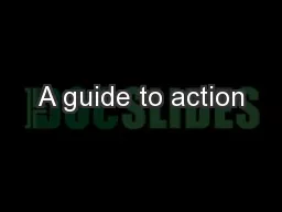 A guide to action