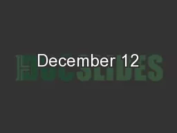 December 12