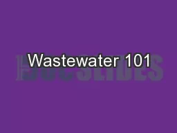 Wastewater 101