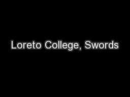 Loreto College, Swords