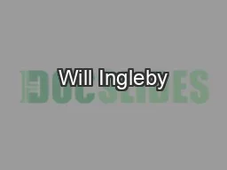 Will Ingleby