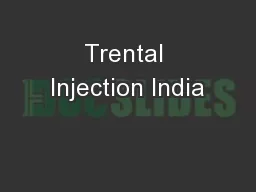 Trental Injection India